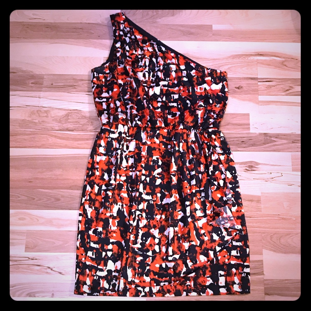 Banana Republic one shoulder dress - Picture 2 of 5